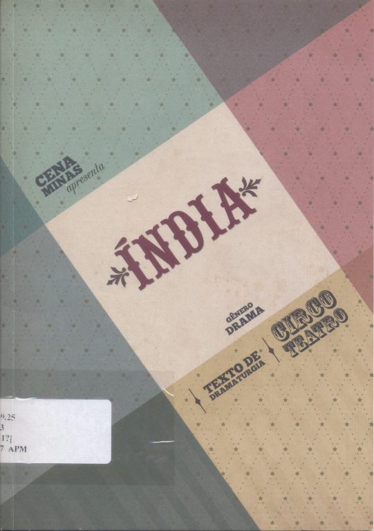 Capa da peça "Índia", que compõe a Coleção "36 peças"