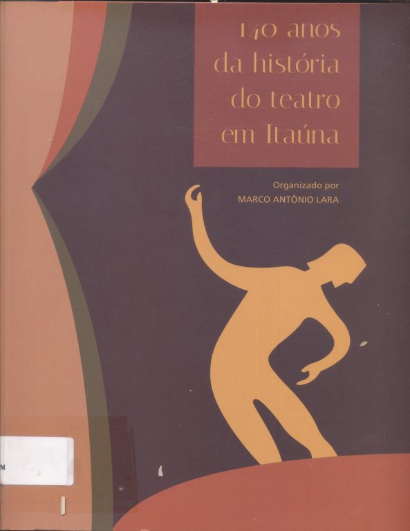 Capa do livro "140 anos da história do teatro em Itaúna"