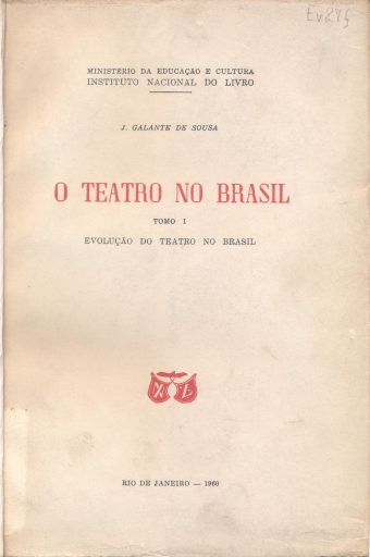 Capa - O teatro no Brasil